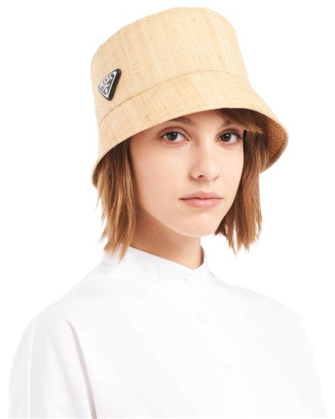 prada hat straw|Prada bucket hat price.